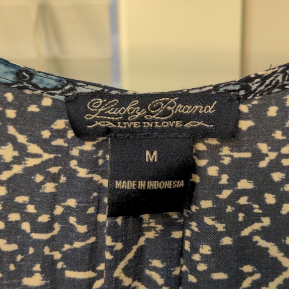 Lucky Brand Adjustable Tribal Tank Size M - Picture 7 of 9